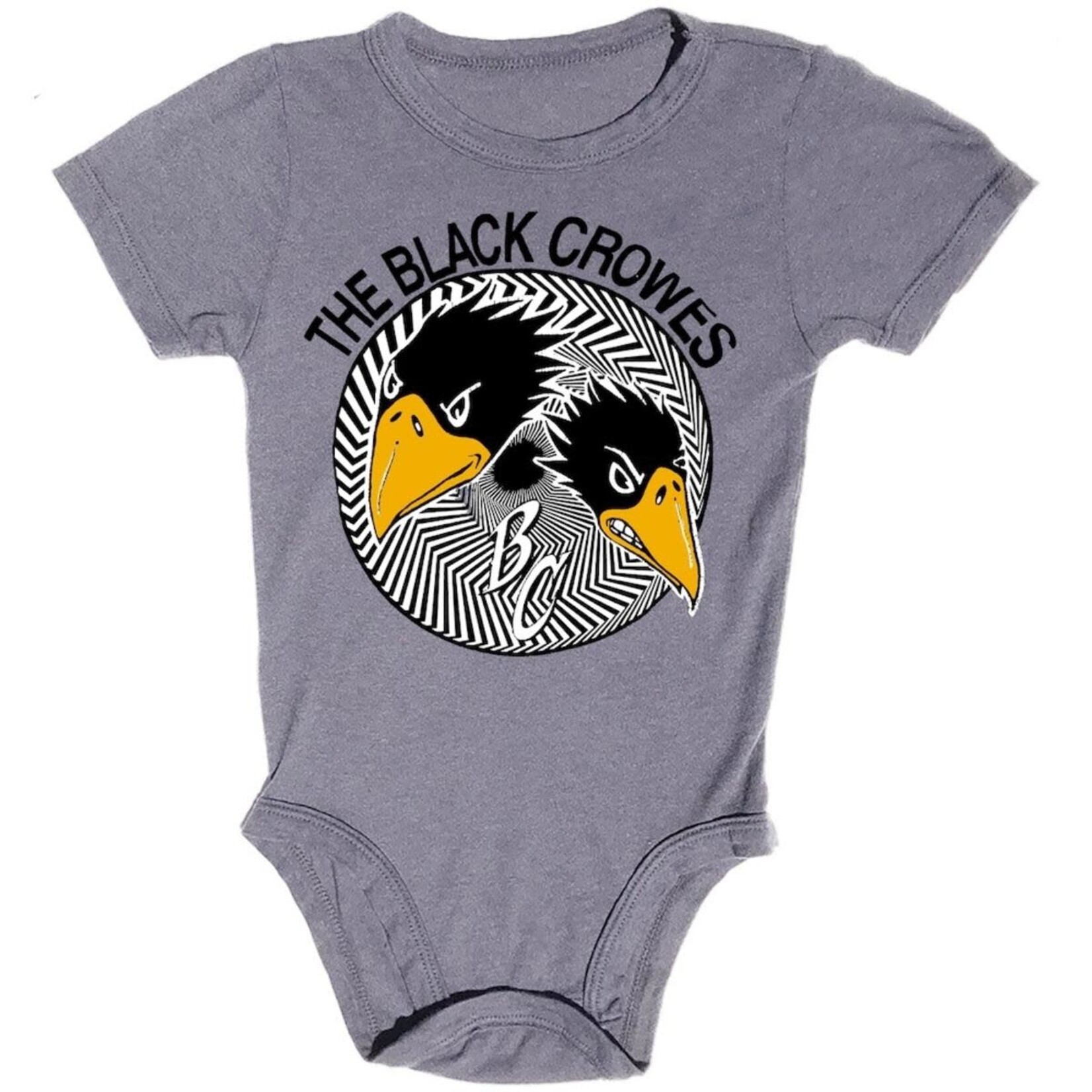 Rowdy Sprout Rowdy Sprout The Black Crowes Vintage Grey S/S Onesie