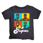 Rowdy Spout Rowdy SproutTupac Jet Black S/S Tee