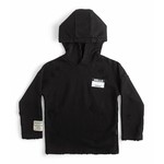 Nununu Nununu Black Distressed Hoodie