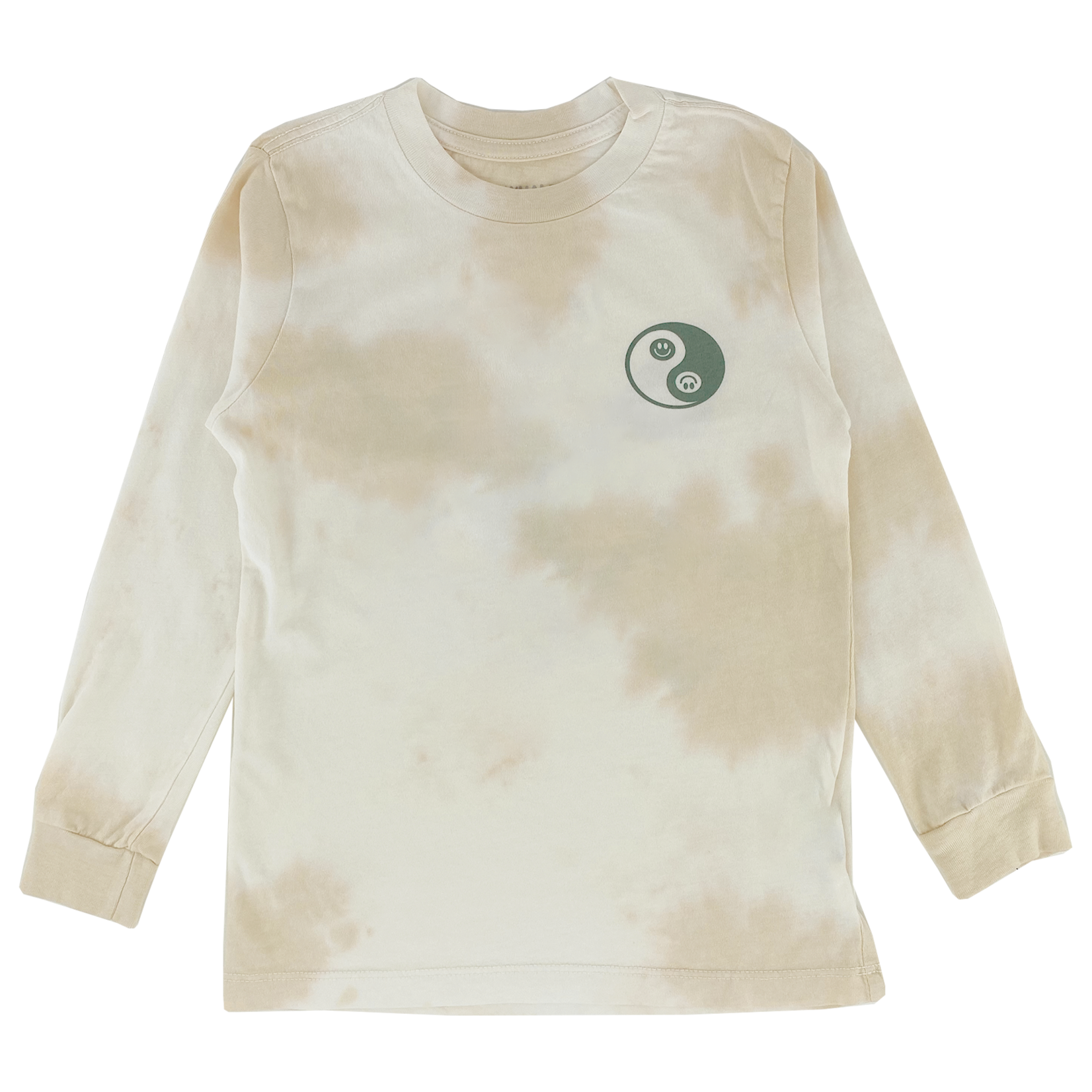 Tiny Whales Tiny Whales Let The Good Times Roll Natural Tie Dye L/S Tee