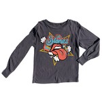 Rowdy Spout Rowdy Sprout Off Black Rolling Stones Unisex L/S Tee