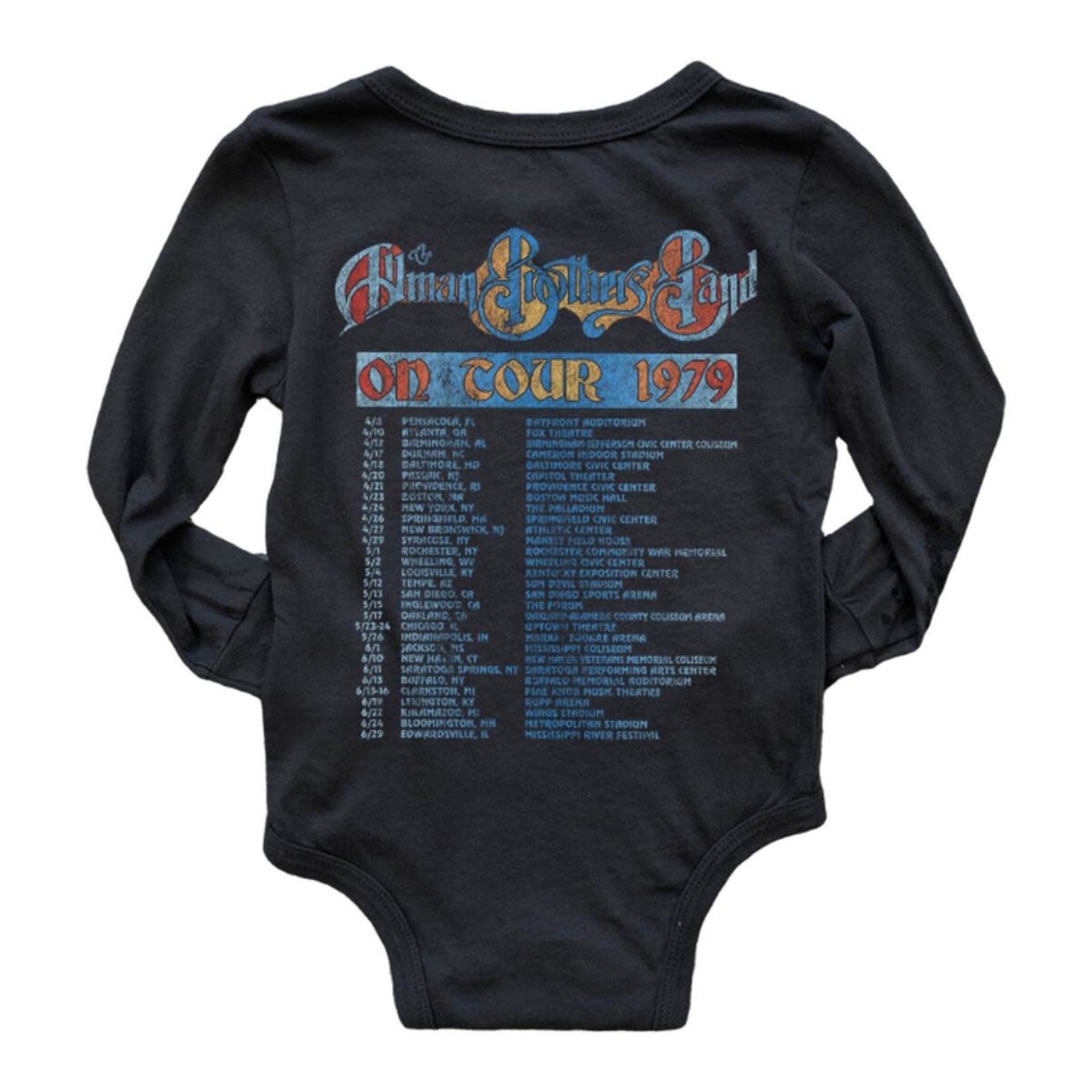 Rowdy Sprout Allman Brothers Unisex L/S Onesie