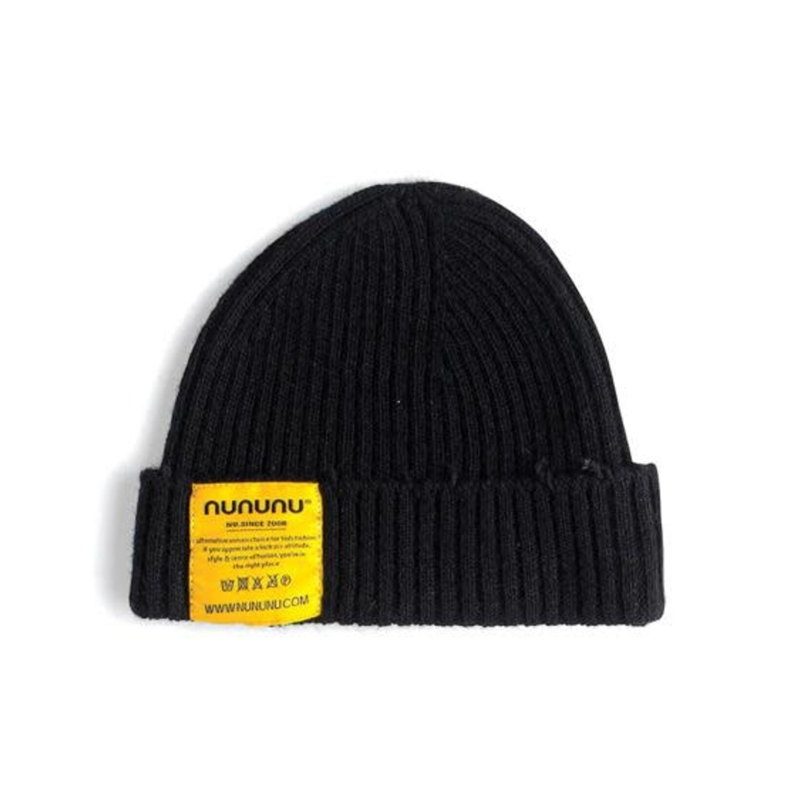 Nununu Nununu Black Knit Beanie