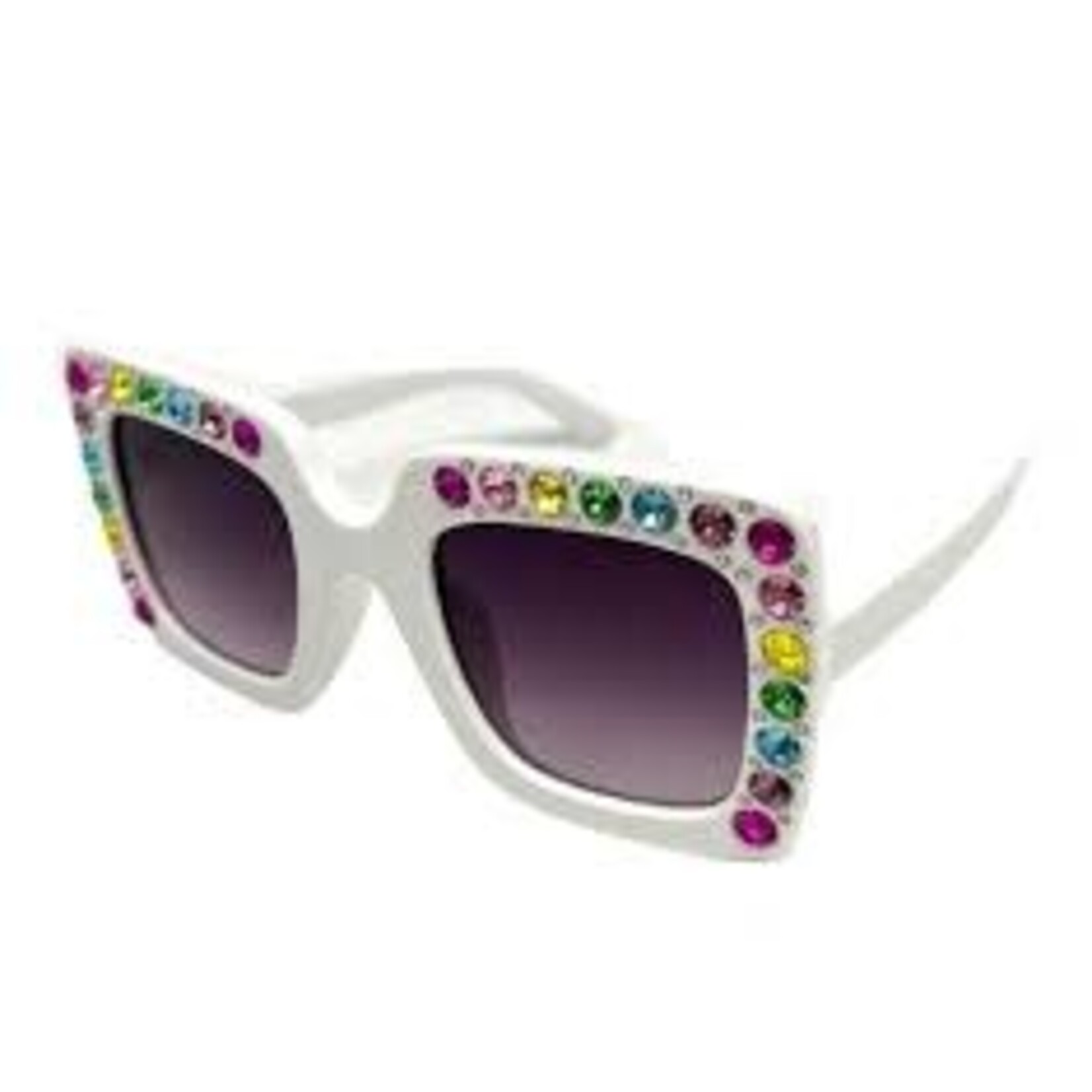 Bari Lynn Bari Lynn Crystallized Sunglasses