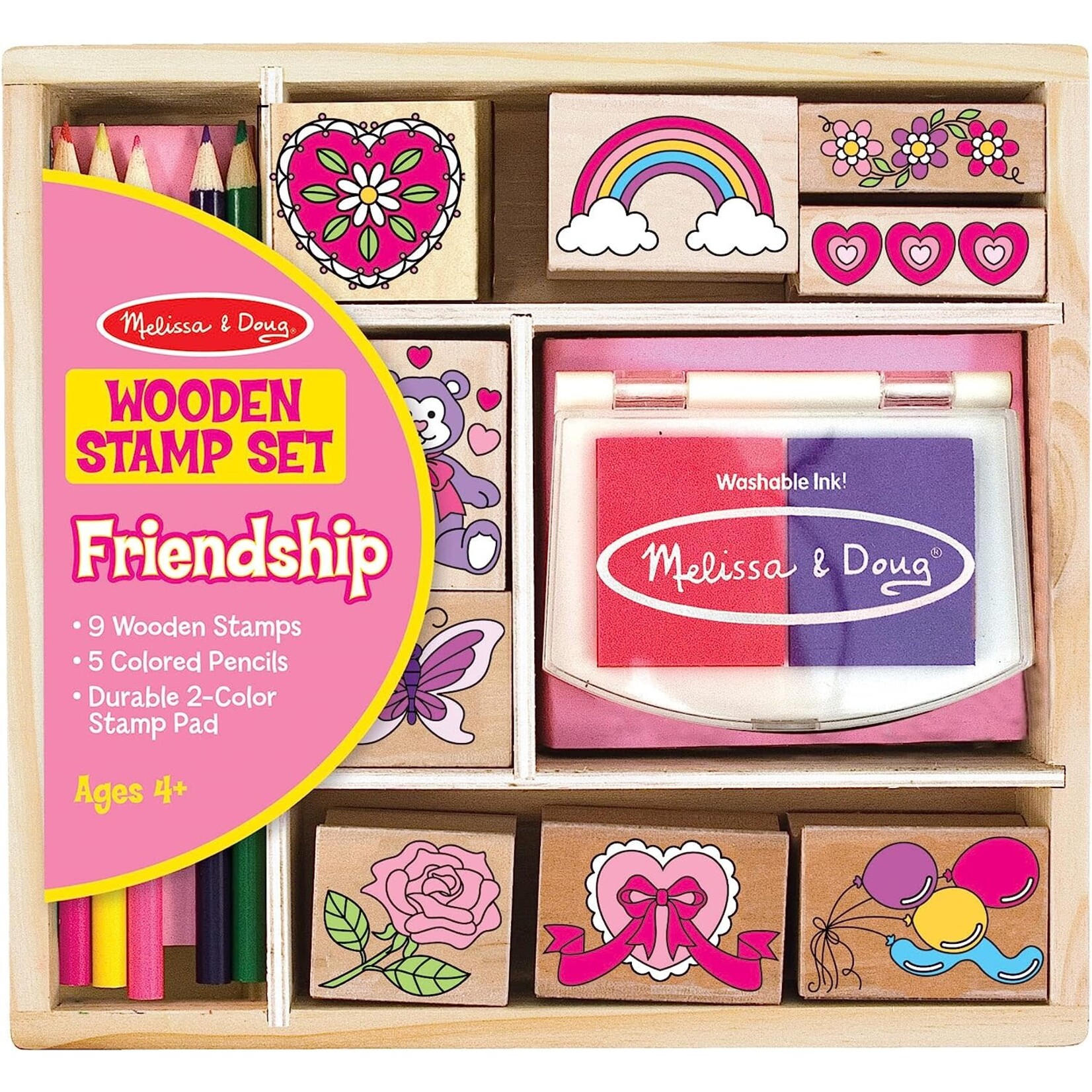 Melissa & Doug Melissa & Doug Wooden Stamp Set