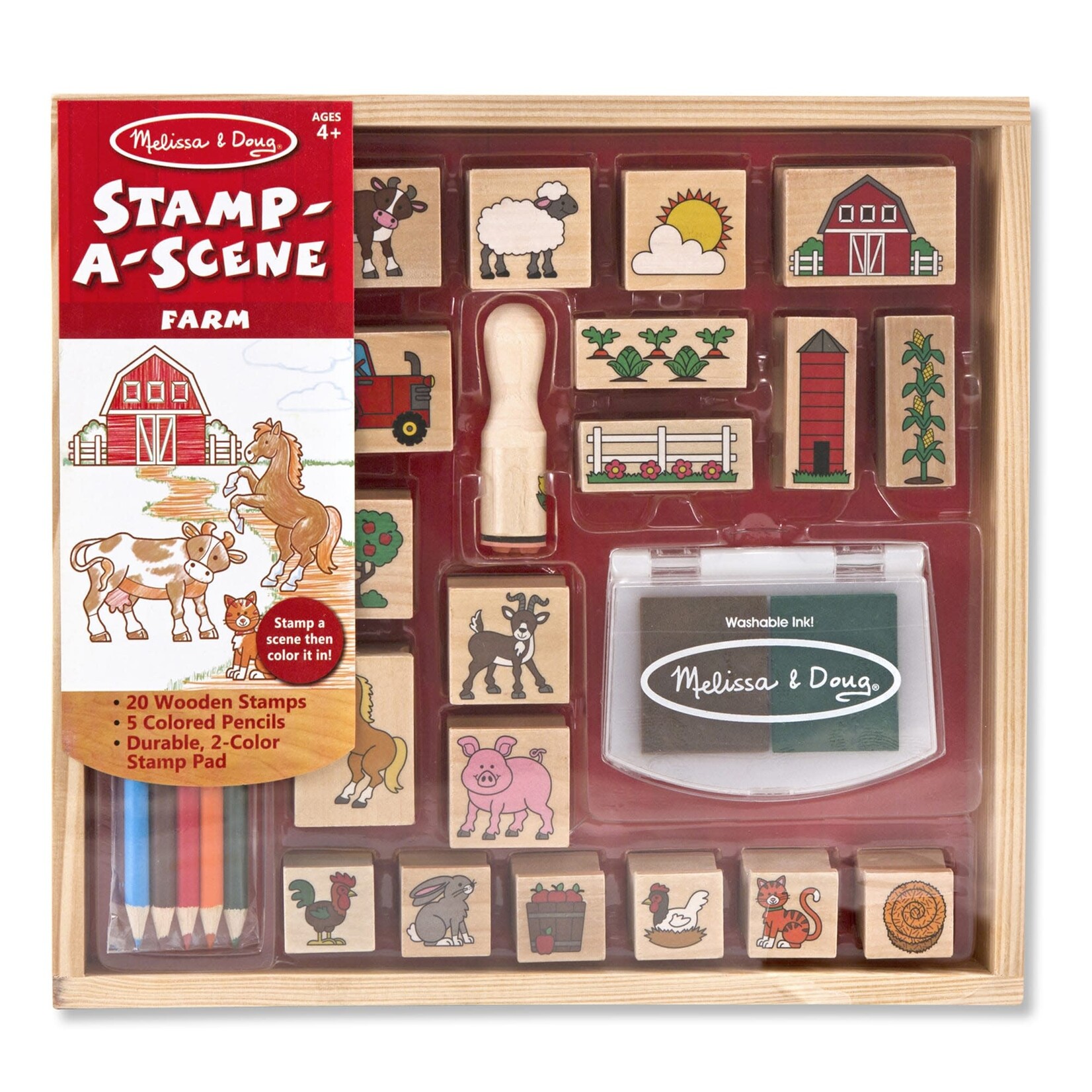 Melissa & Doug Melissa & Doug Stamp-a-Scene Farm