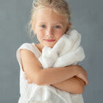 Little Giraffe Little Giraffe Luxe Receiving Blanket, Multi Color Options