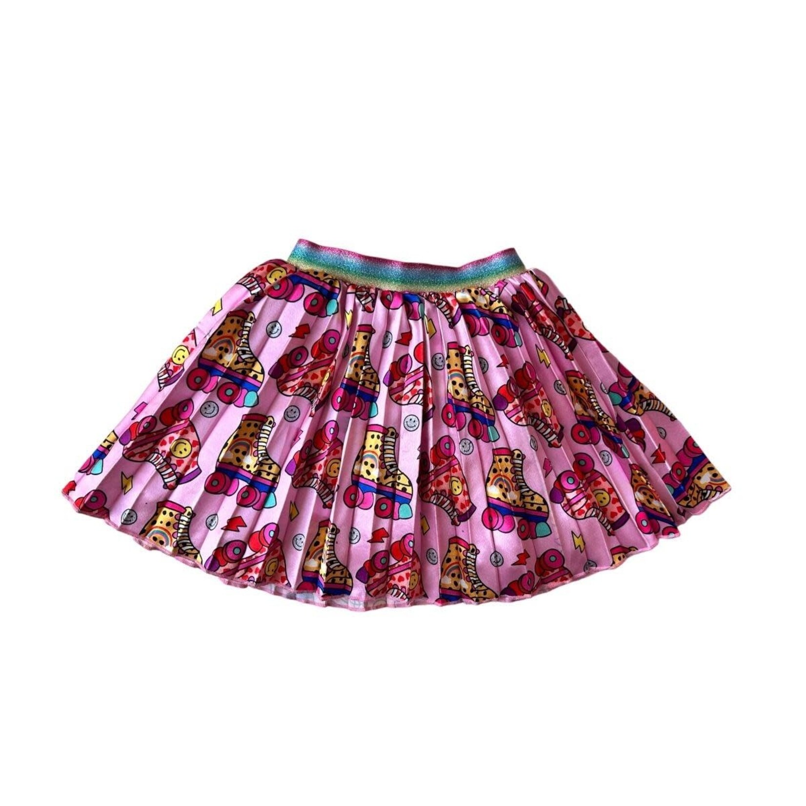 Lola & The Boys Lola & The Boys Roller Girl Pleated Skirt