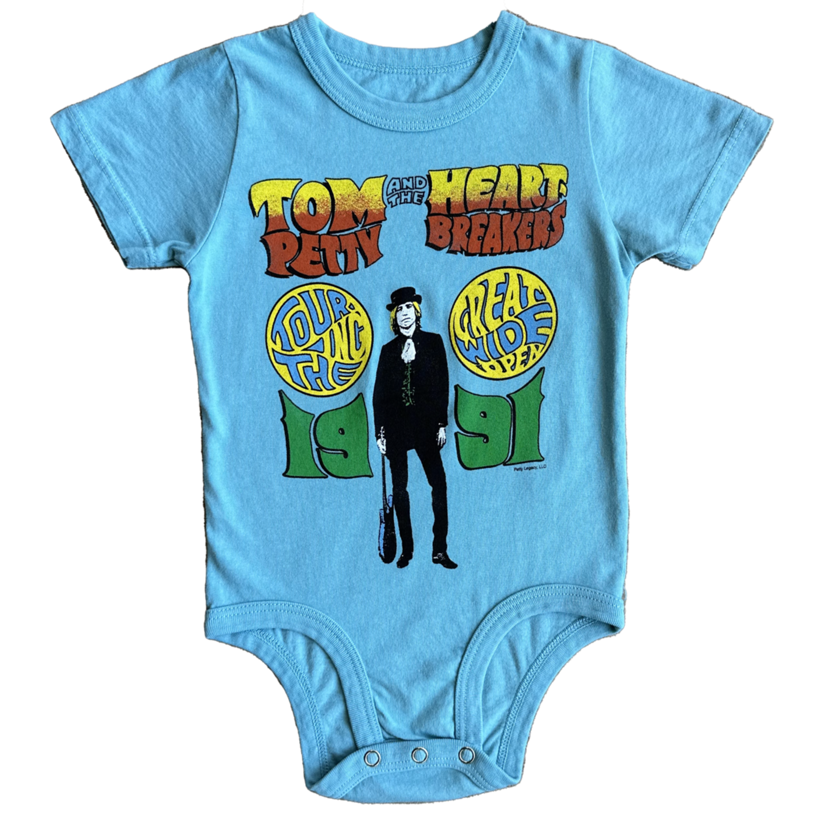 Rowdy Sprout Rowdy Sprout Blue Sky Tom Petty SS Onesie