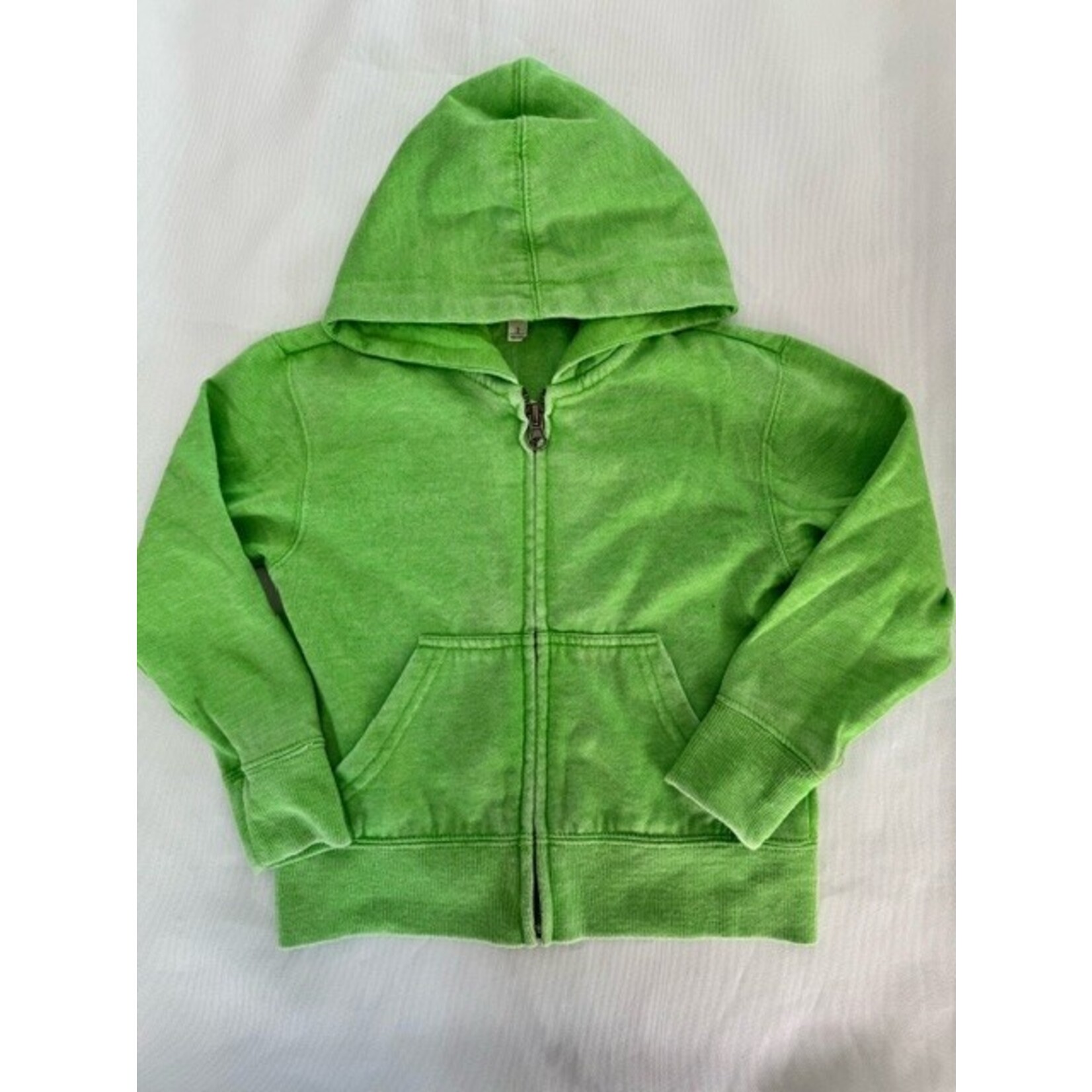 Stoopher & Boots Stoopher & Boots Green Sparkle Love Zip Up Hoodie