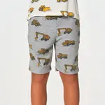 Chaser Chaser Heather Grey Tractor Zone Cozy Cozy Knit Beach Shorts