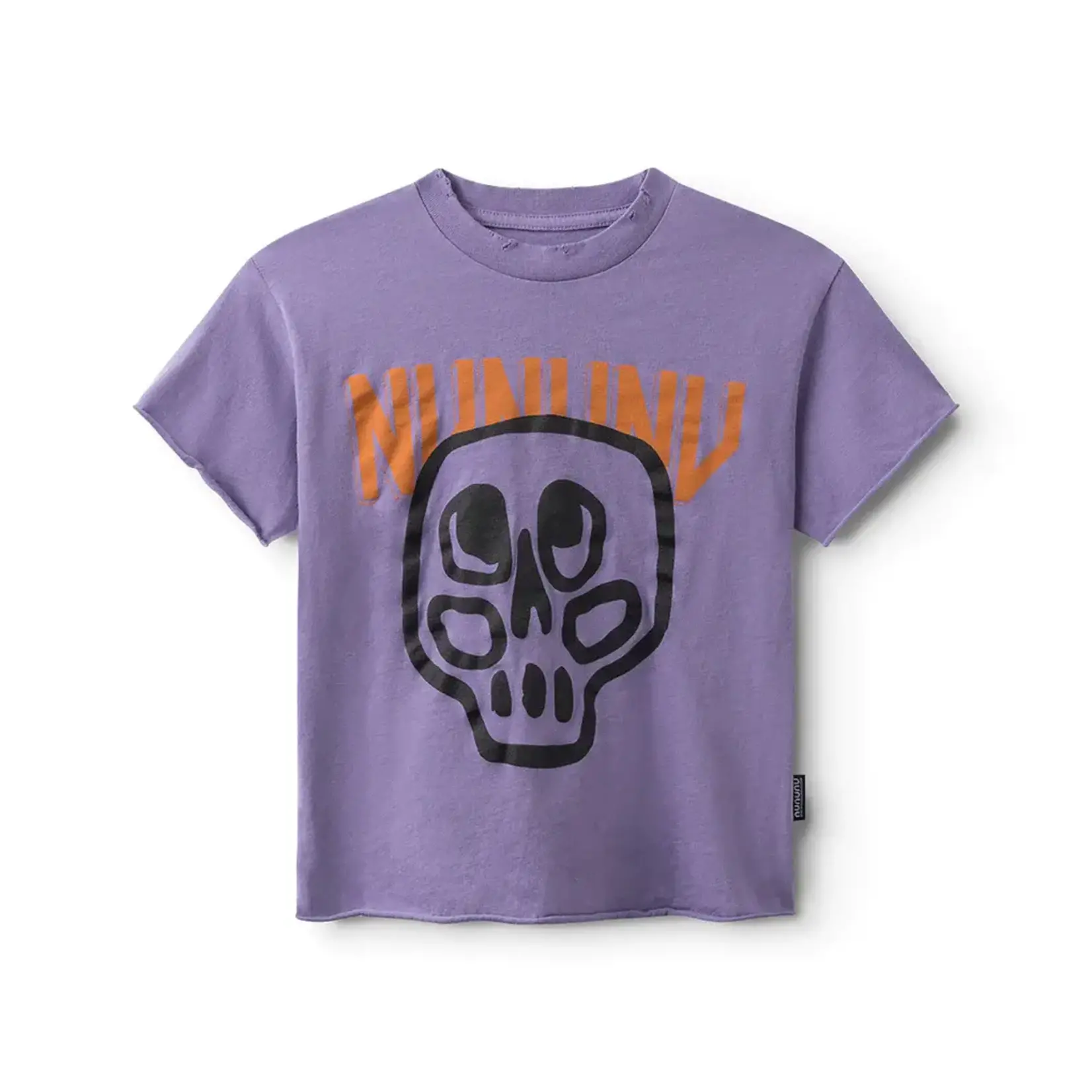 Nununu Nununu Mauve Mist Silou Skull T-Shirt