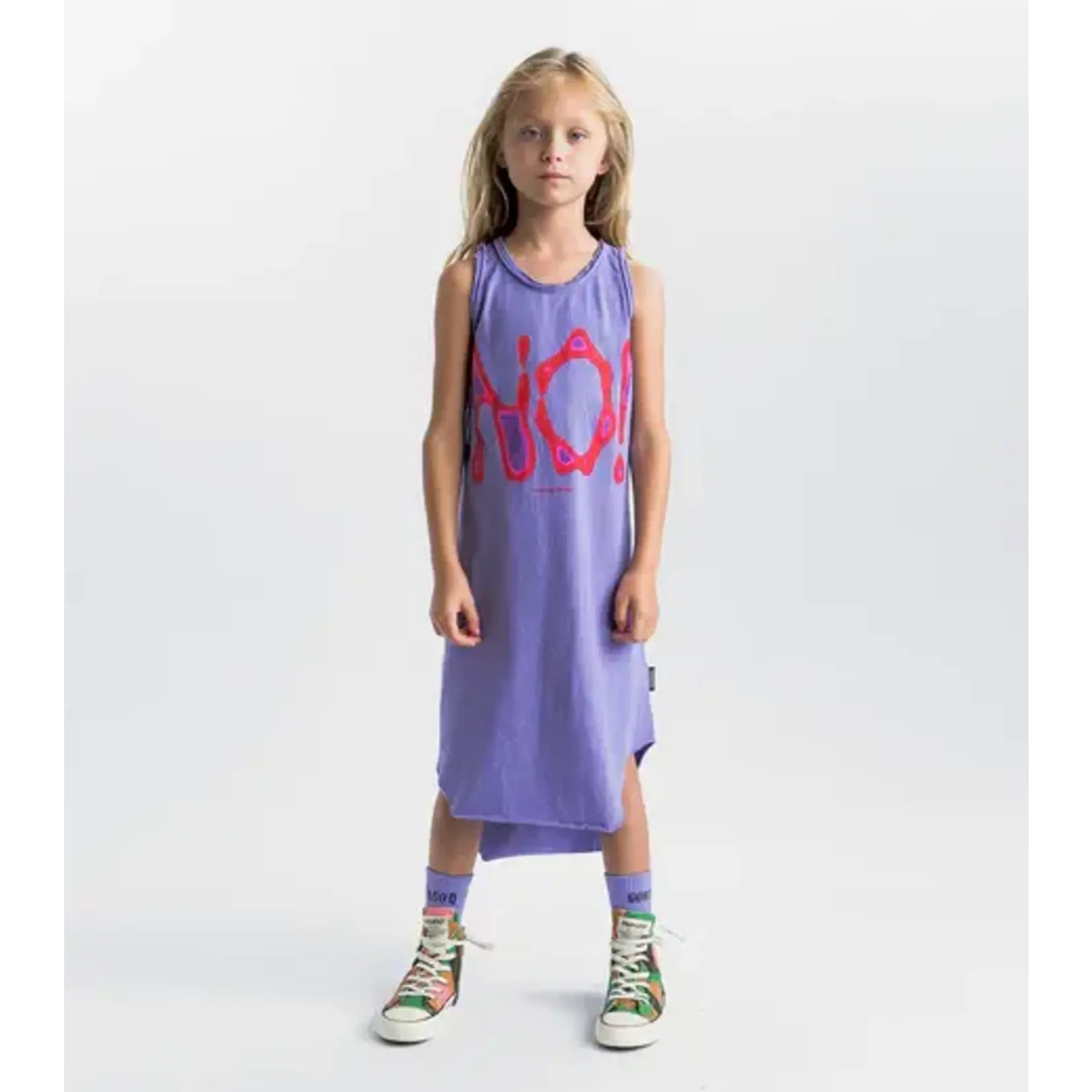 Nununu Nununu Mauve Mist No! Tank Dress