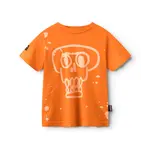 Nununu Nununu Orange Sun Kooky Skull T-Shirt