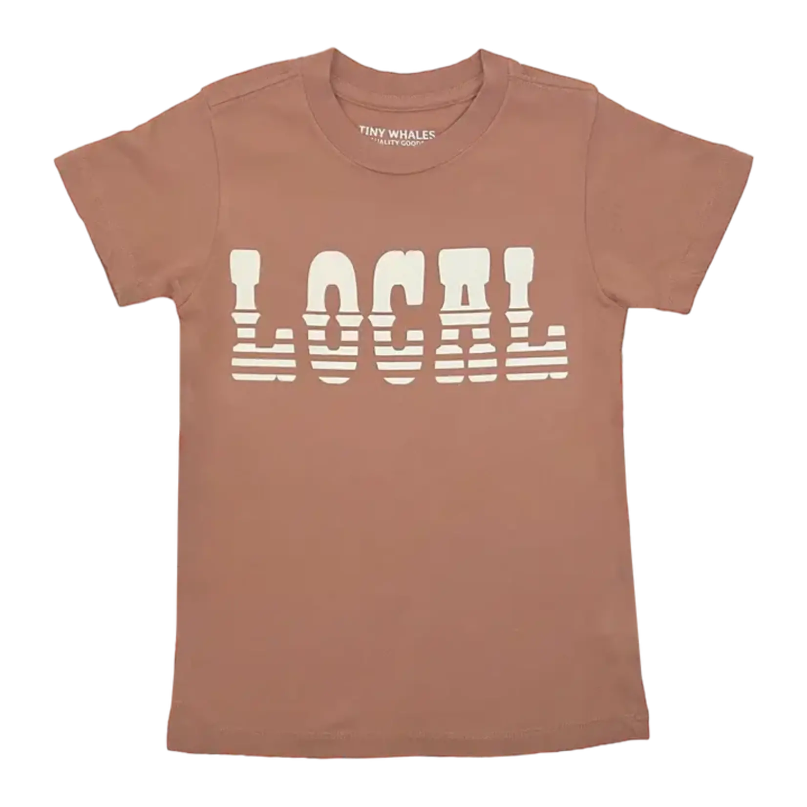 Tiny Whales Tiny Whales Local White T-Shirt