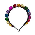 Bari Lynn Bari Lynn Multi Jewel Rainbow Headband