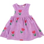Oh Baby! Oh Baby Orchid Tulip Print Tank Dress