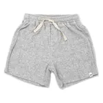 Oh Baby! Oh Baby Heather Gray Boys Cotton Terry Track Short