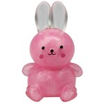 iscream Iscream Pink Sparkle Bunny Squeeze Toy