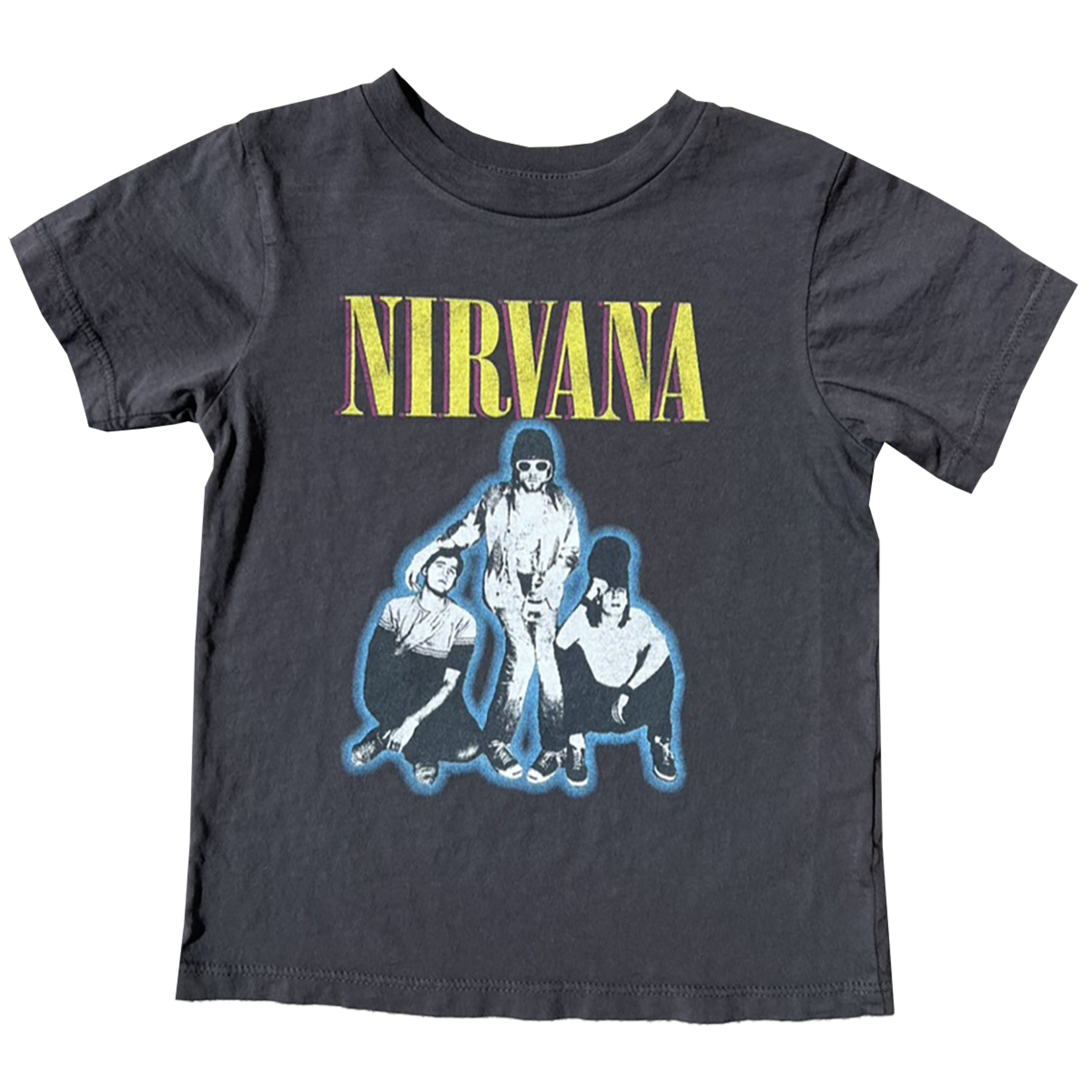 Rowdy Sprout Rowdy Sprout Vintage Black Nirvana S/S Tee