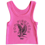 Rowdy Sprout Rowdy Sprout Electric Pink Foo Fighters Tank