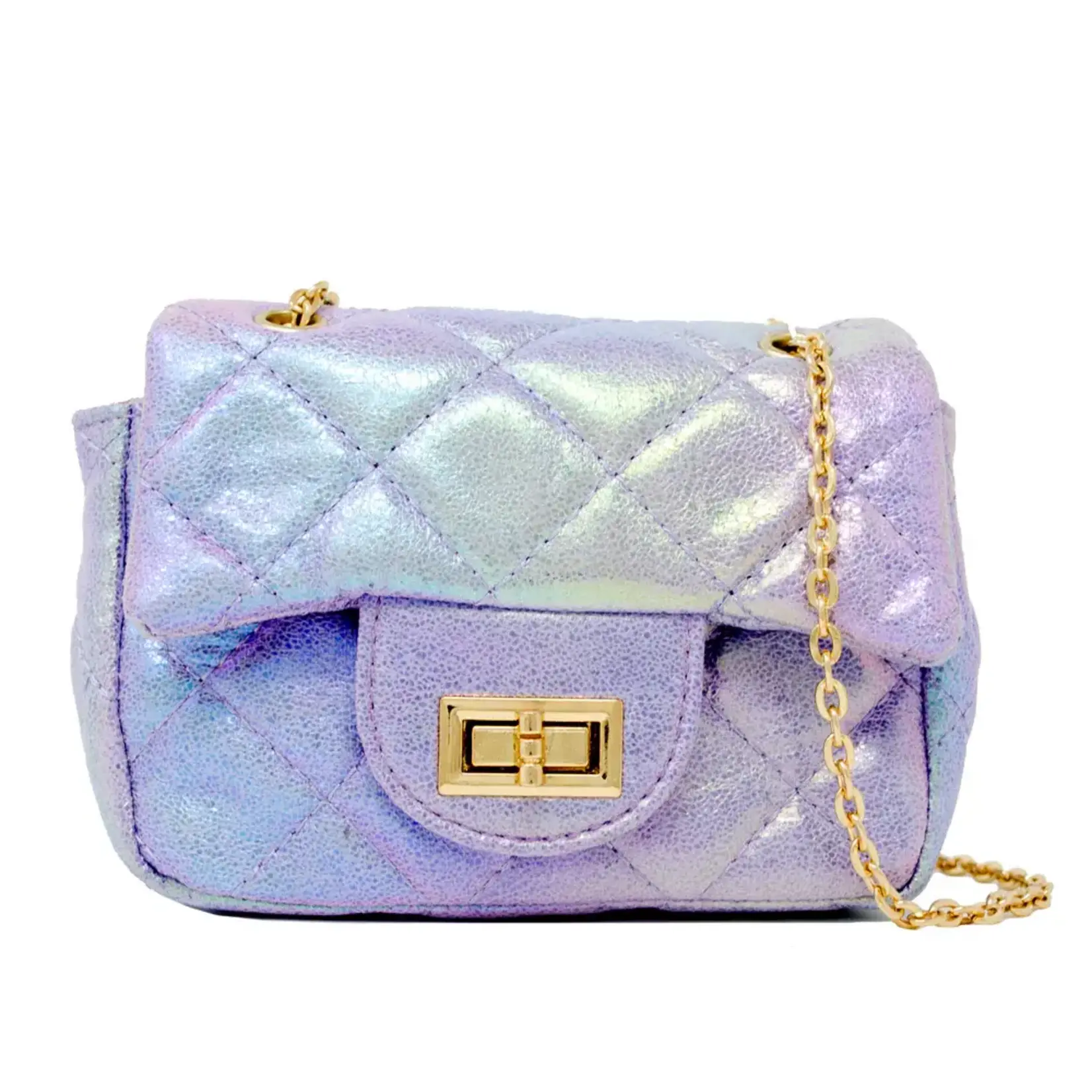Zomi Gems Zomi Gems Classic Quilted Shiny Mini Bag