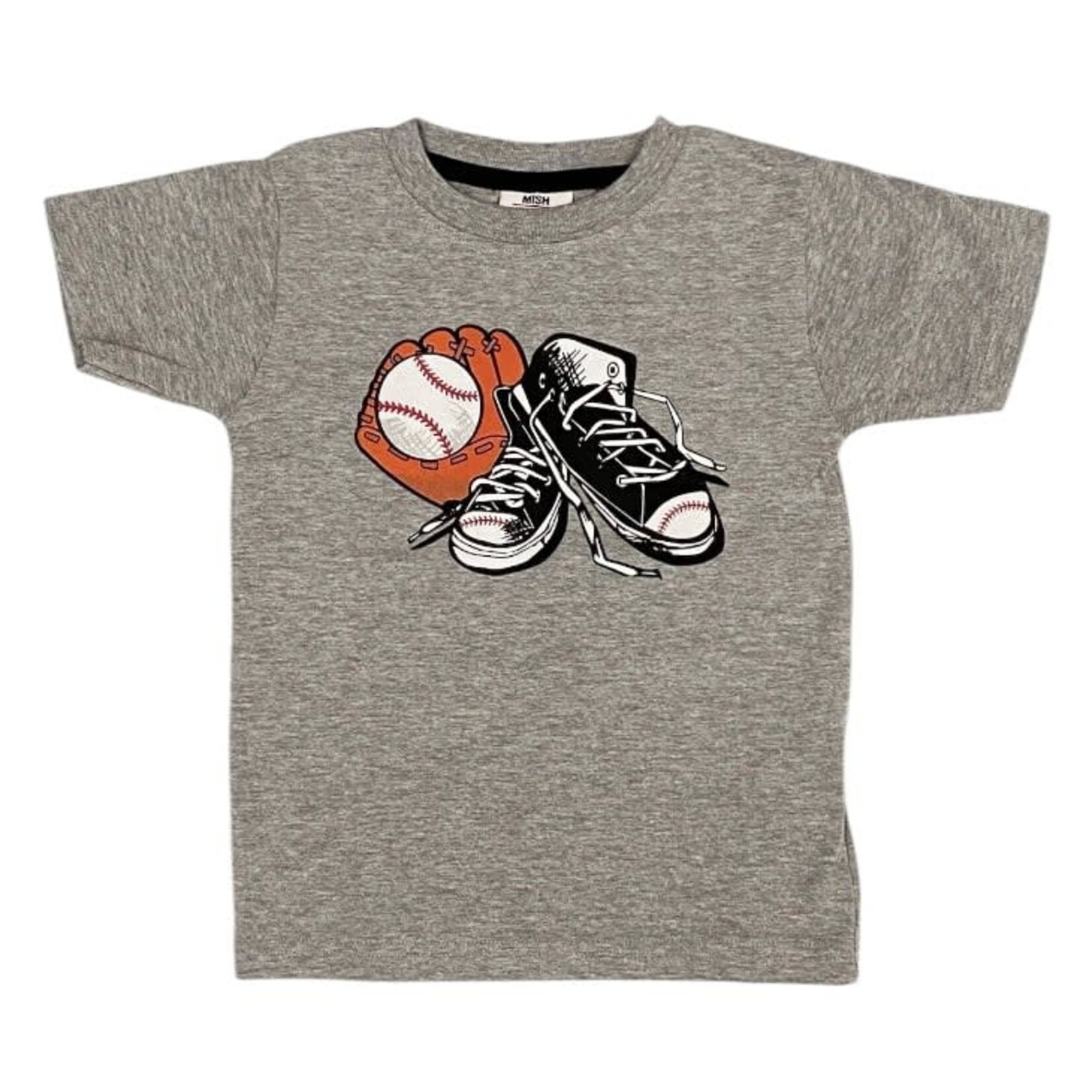 Mish Mish Mish Mish Heather Baseball Kicks Jersey Top