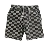 Mish Mish Mish Mish Coal French Terry Check Short