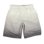 Mish Mish Mish Mish White/Coal Gradient Mesh Shorts
