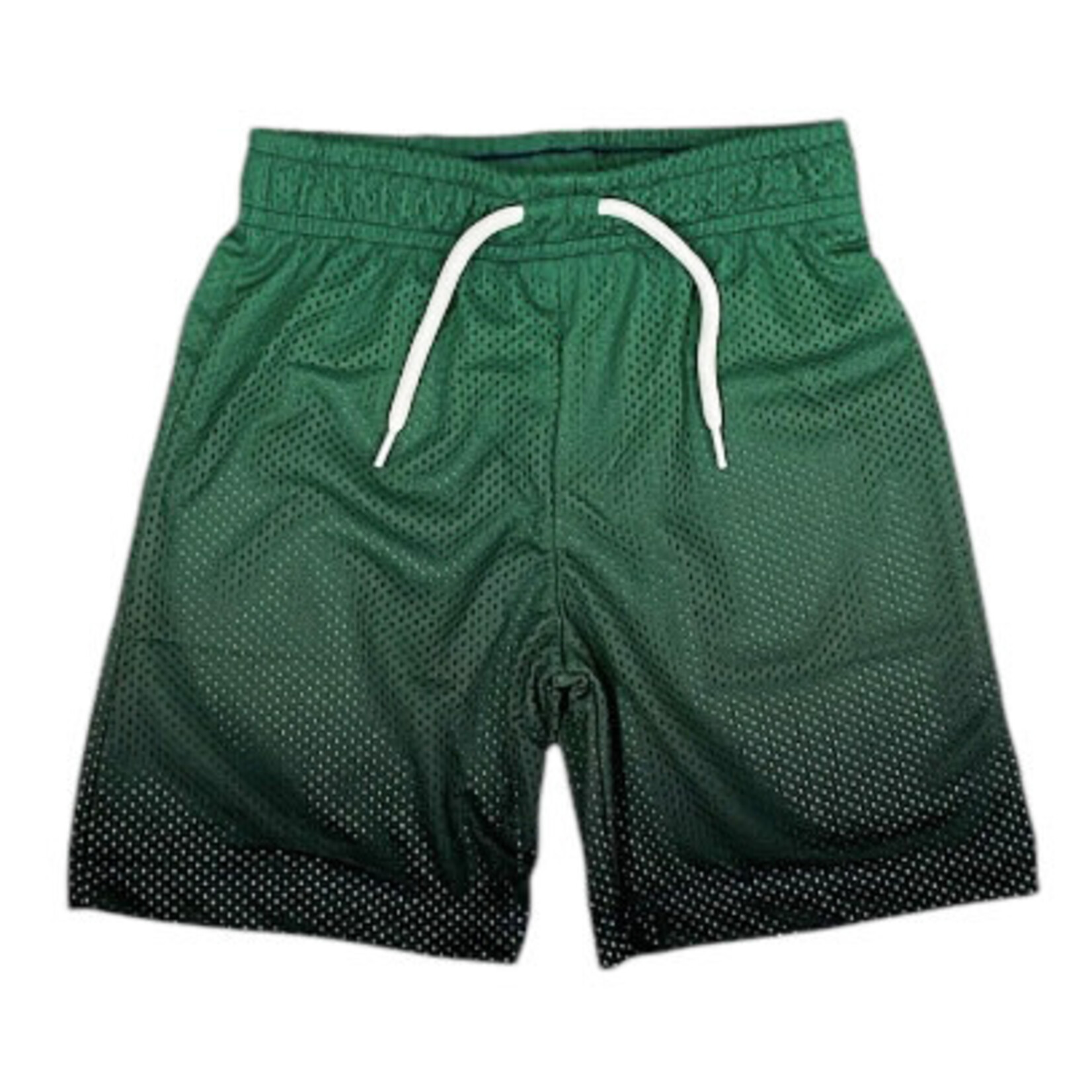 Mish Mish Mish Mish Green Gradient Mesh Shorts