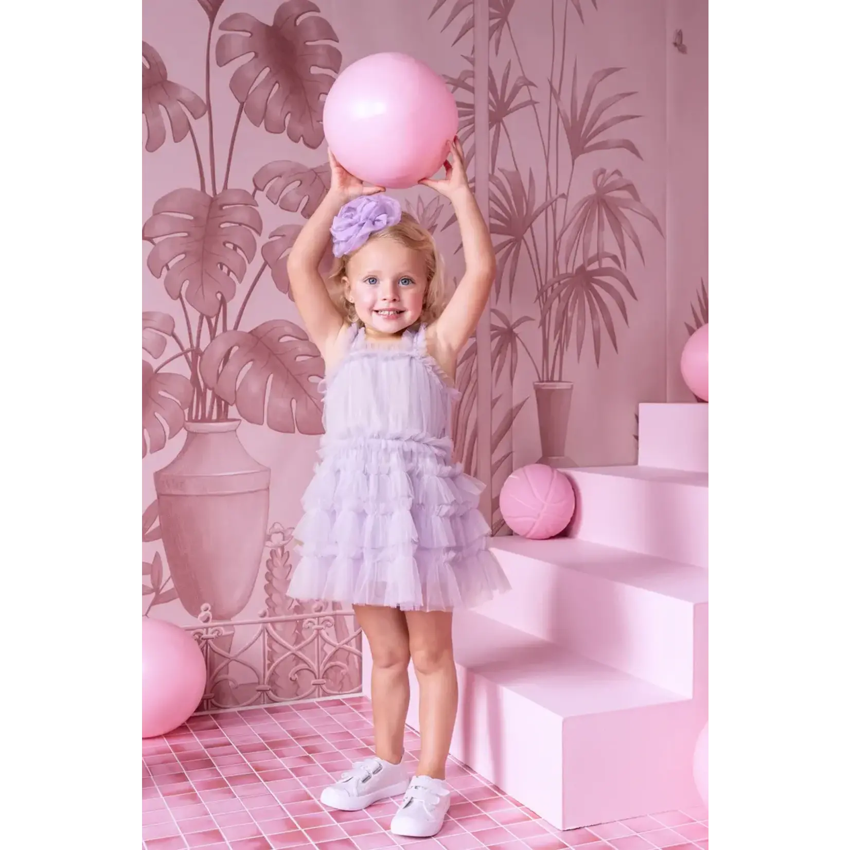 Tutu Du Monde Tutu Du Monde Pastel Lilac Bebe Lola Tulle Dress