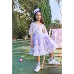 Tutu Du Monde Tutu Du Monde Pastel Lilac Pretty Pollen Singlet Top W/ Layer Cake Ruffle Skirt Set
