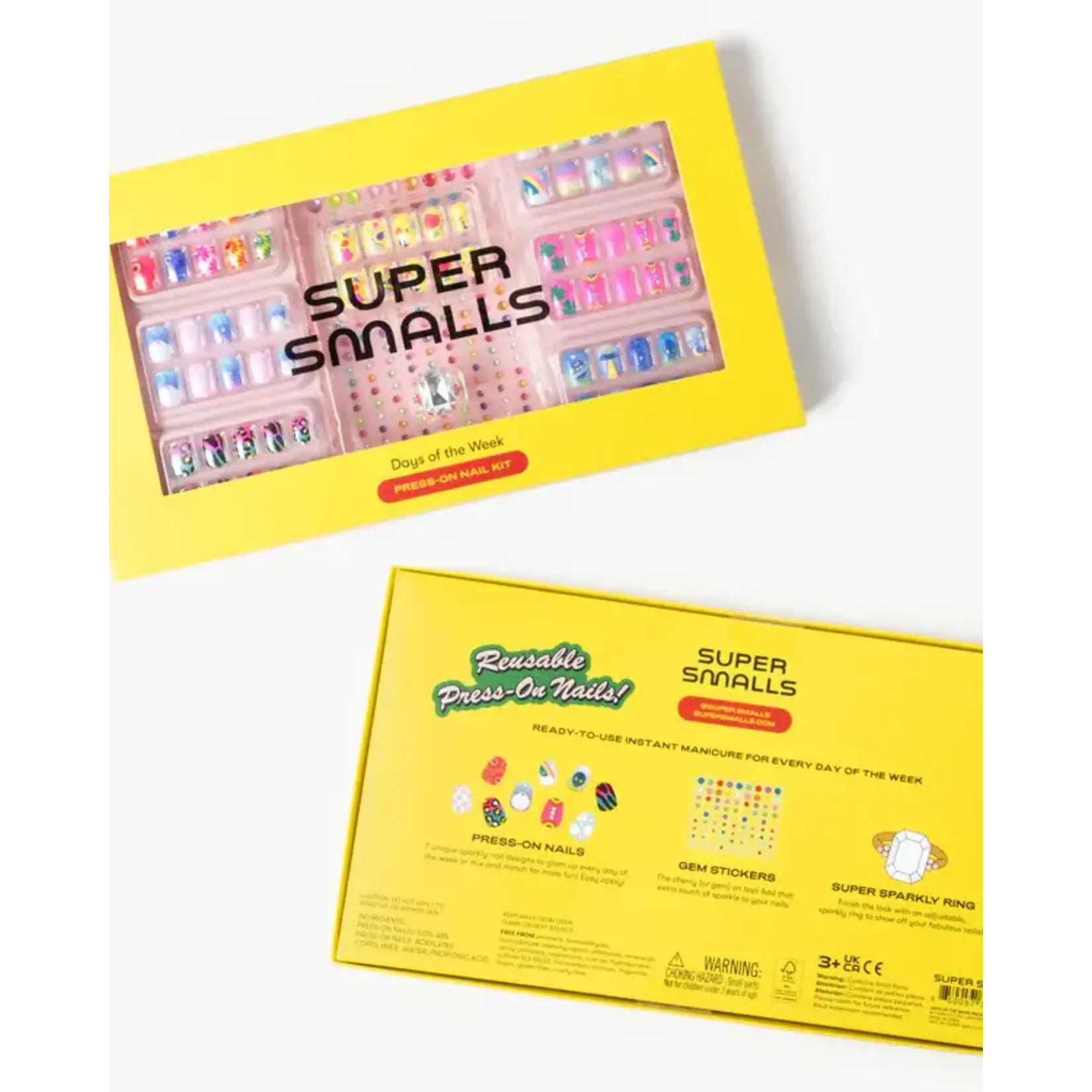 Super Smalls Super Smalls Days of the Week Press On Nail Kit
