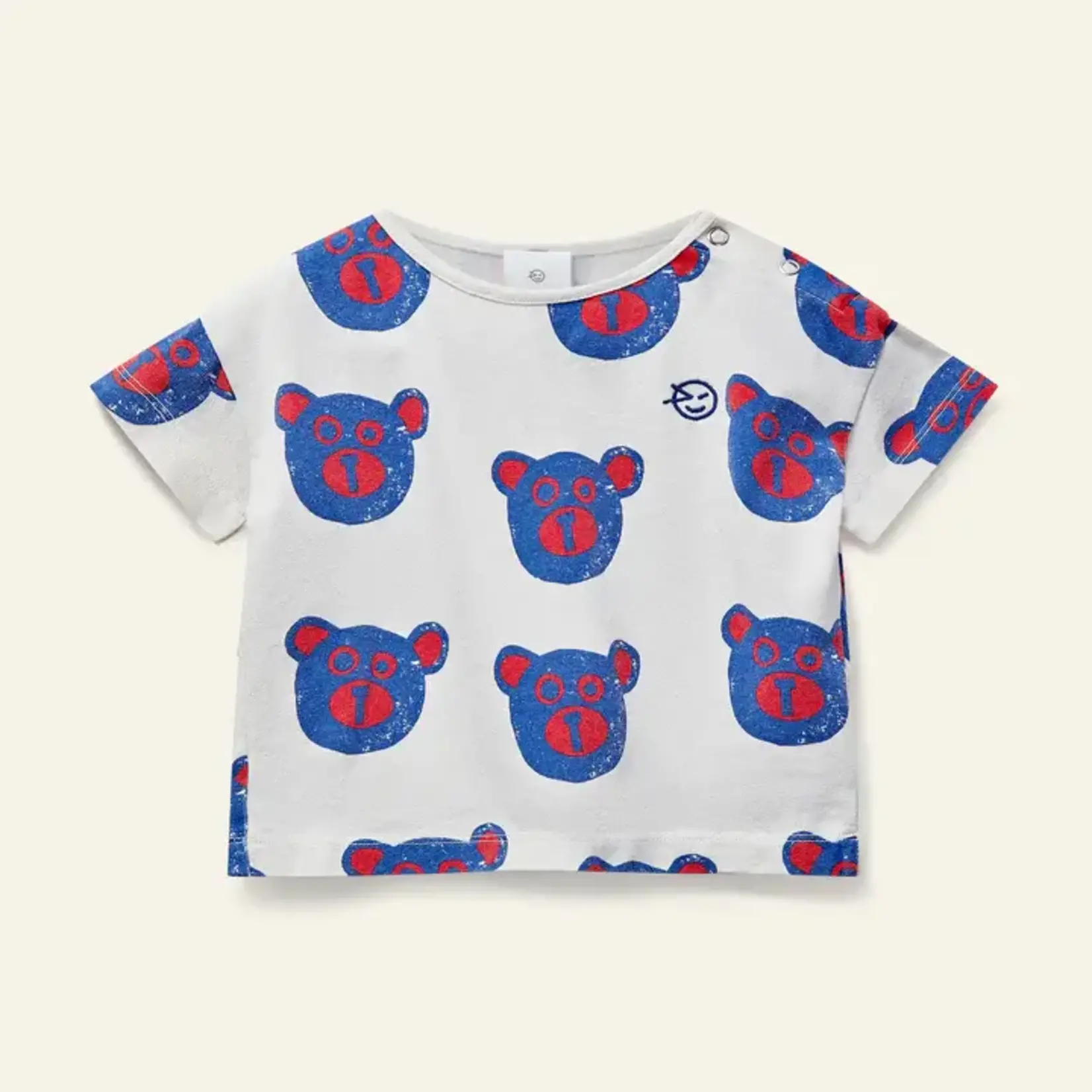 Wynken Wynken Ecru Mini Kite Tee And Short Set