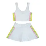 Lola & The Boys Lola & The Boys Rainbow Sherbet Sequin Tennis Set