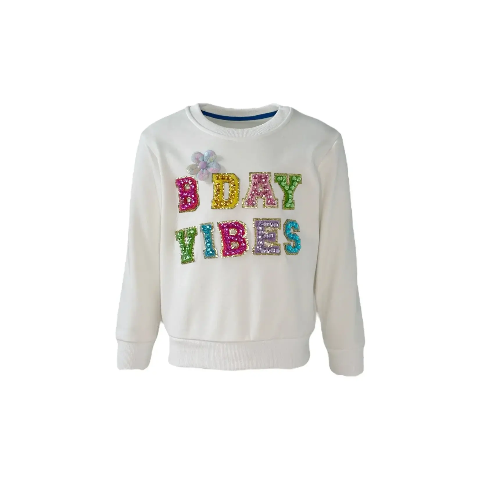 Lola & The Boys Lola & The Boys Birthday Vibes Sweatshirt