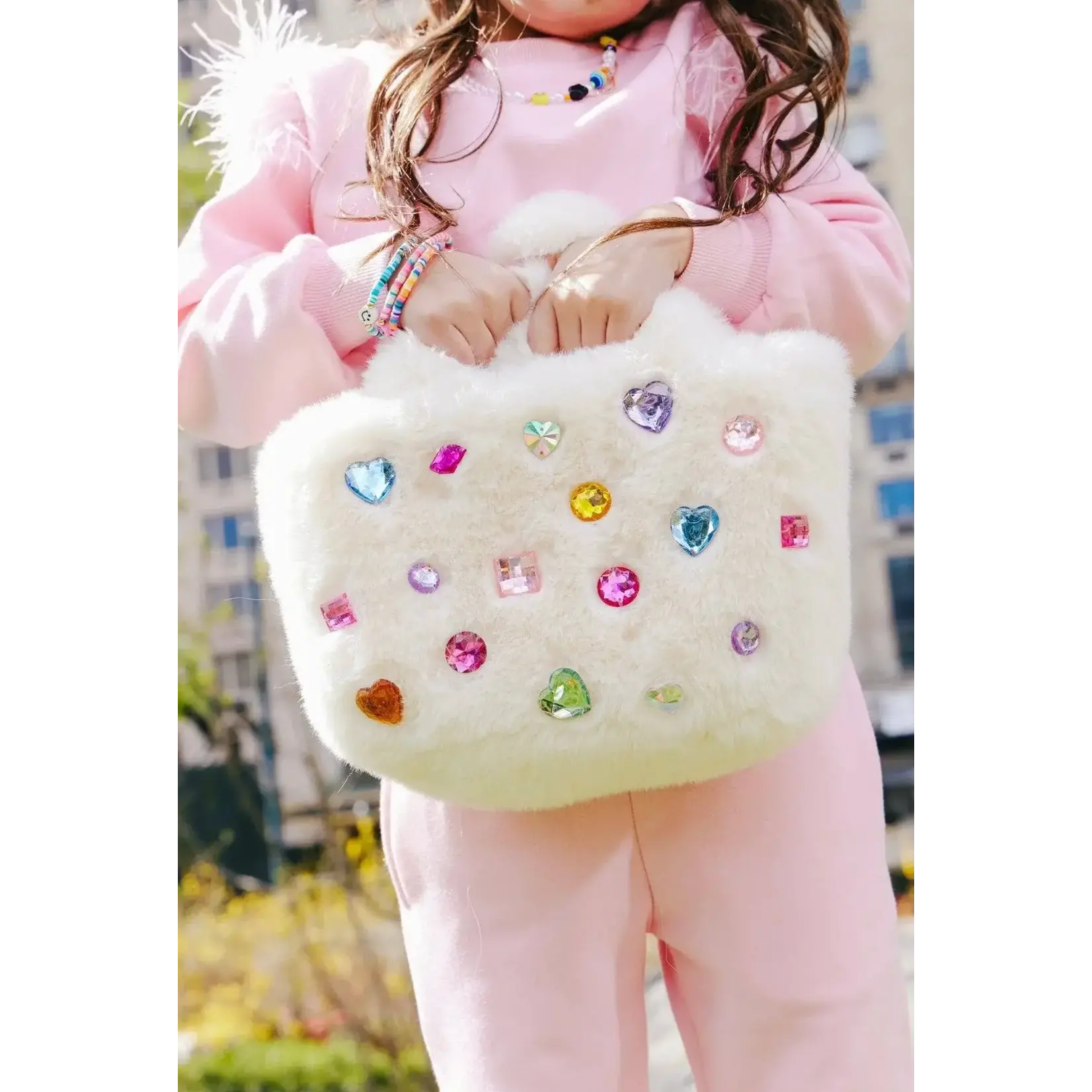 Lola & The Boys Lola & The Boys Plush Gem Tote