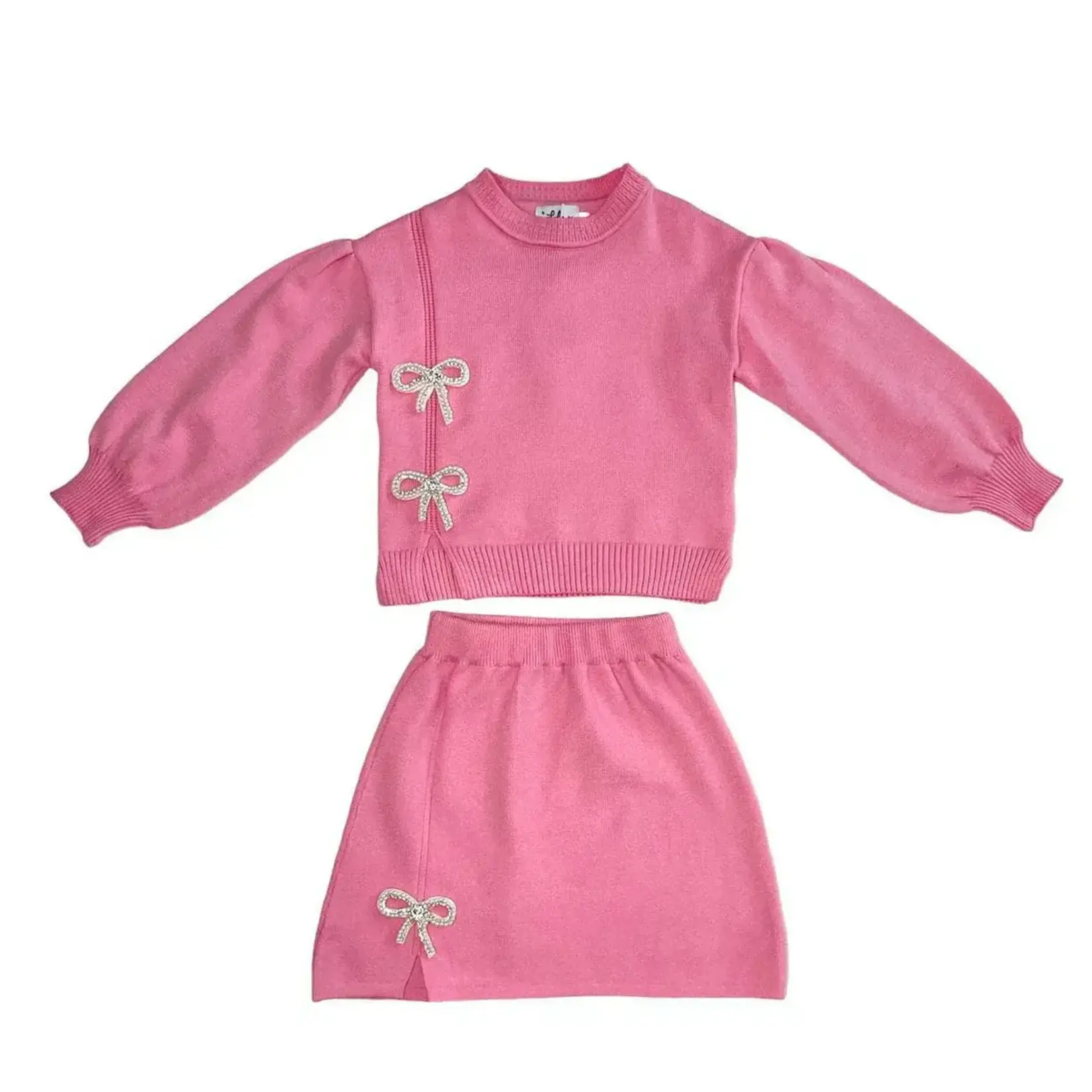 Lola & The Boys Lola & The Boys Pretty in Pink Bow Set