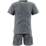 Lola & The Boys Lola & The Boys Graphic Star Short Set