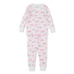 Kissy Kissy Kissy Kissy Pink Hydrangea Pj Snug Set