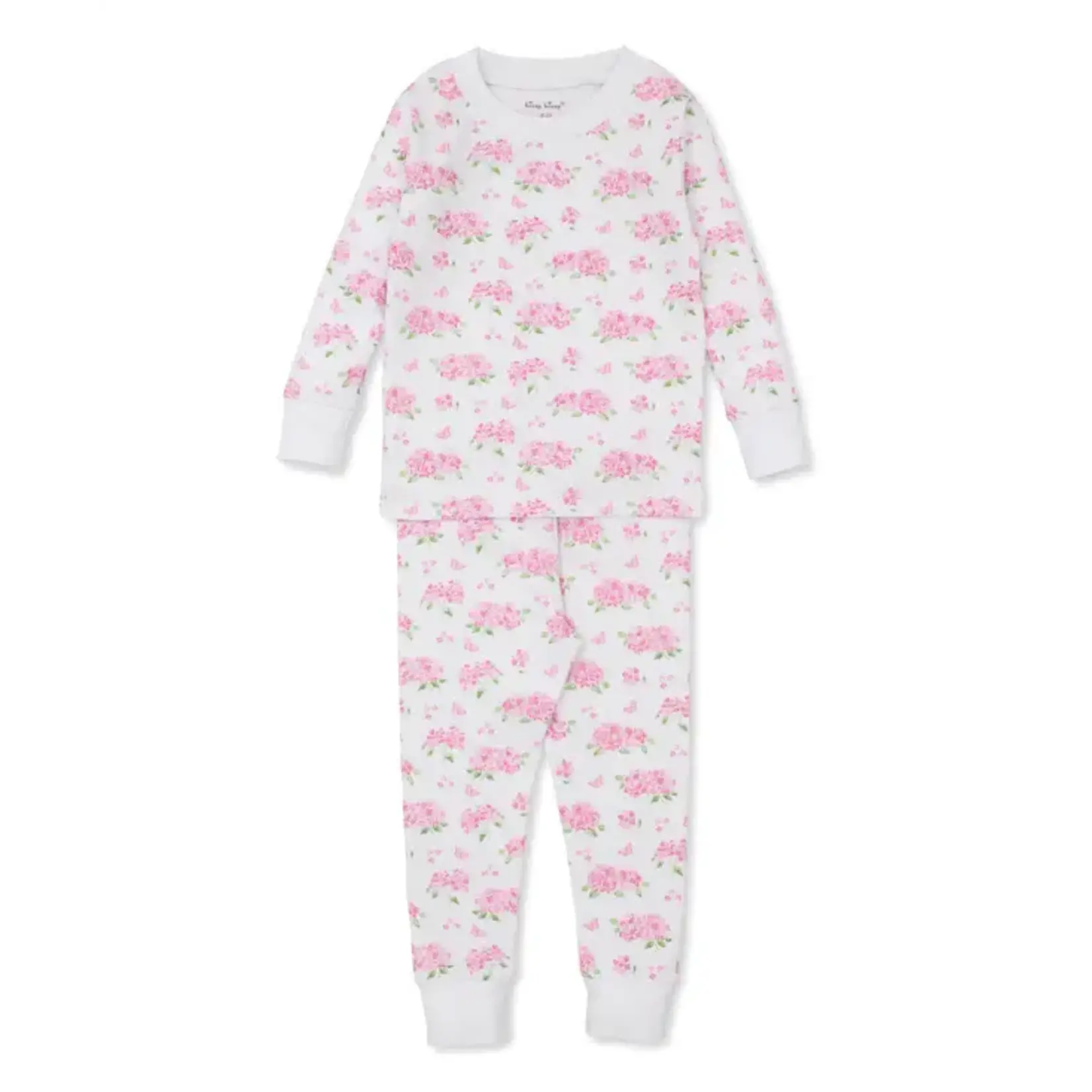 Kissy Kissy Kissy Kissy Pink Hydrangea Pj Snug Set