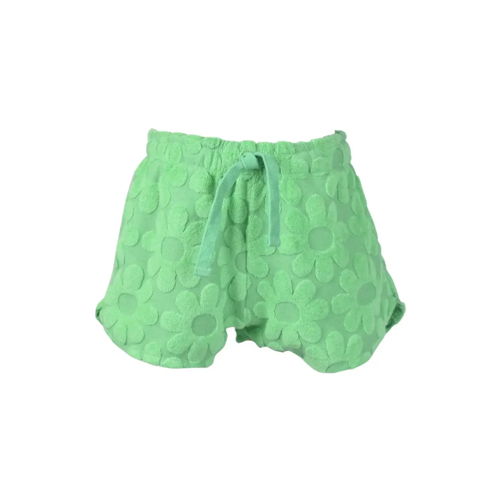Flowers By Zoe Flowers By Zoe Green Towel Daisy Top And Short Set