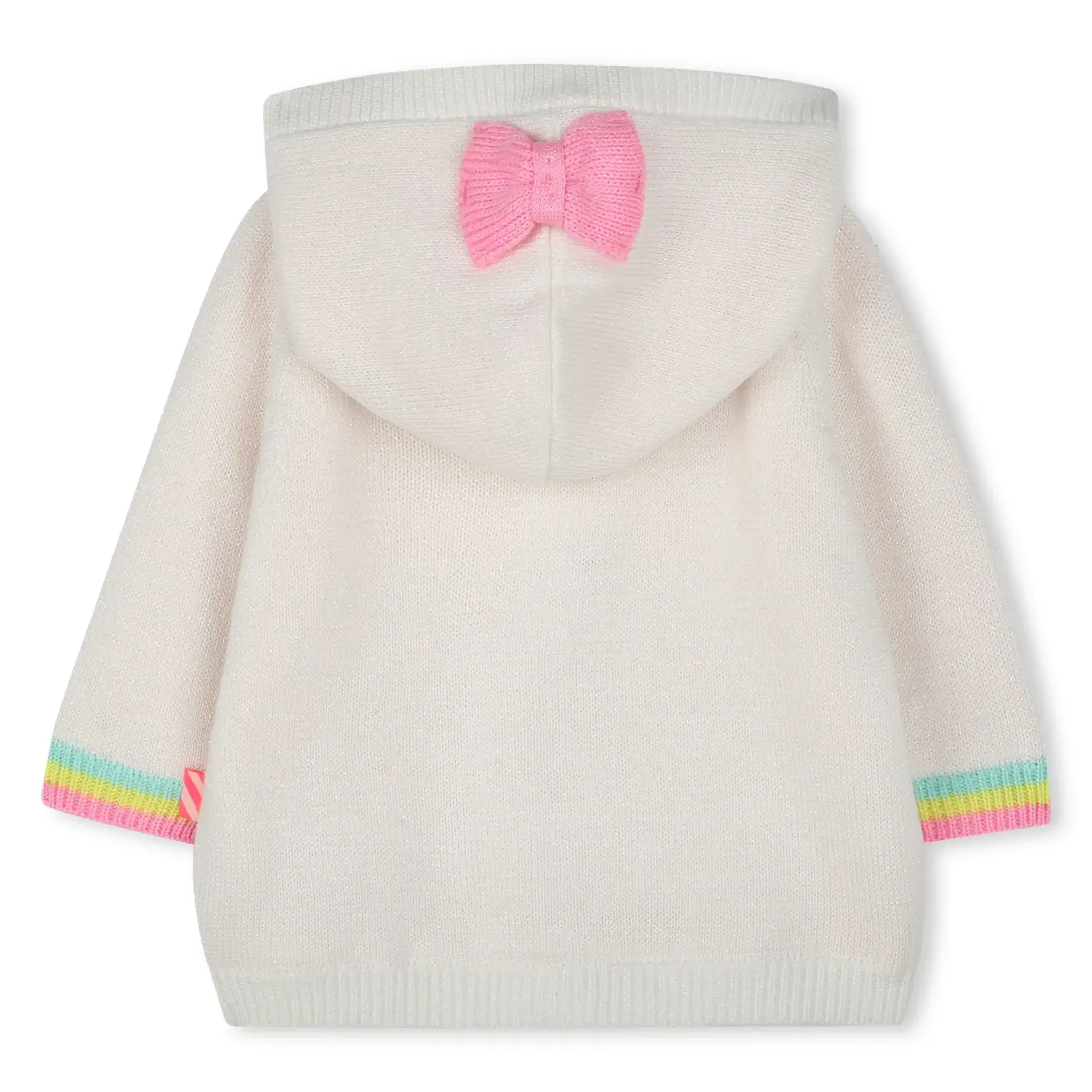BillieBlush Billie Blush Ivory Knitted Coat