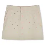 BillieBlush BillieBlush Sand Button Front Skirt
