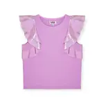 Mia New York Mia New York Purple Flutter Top