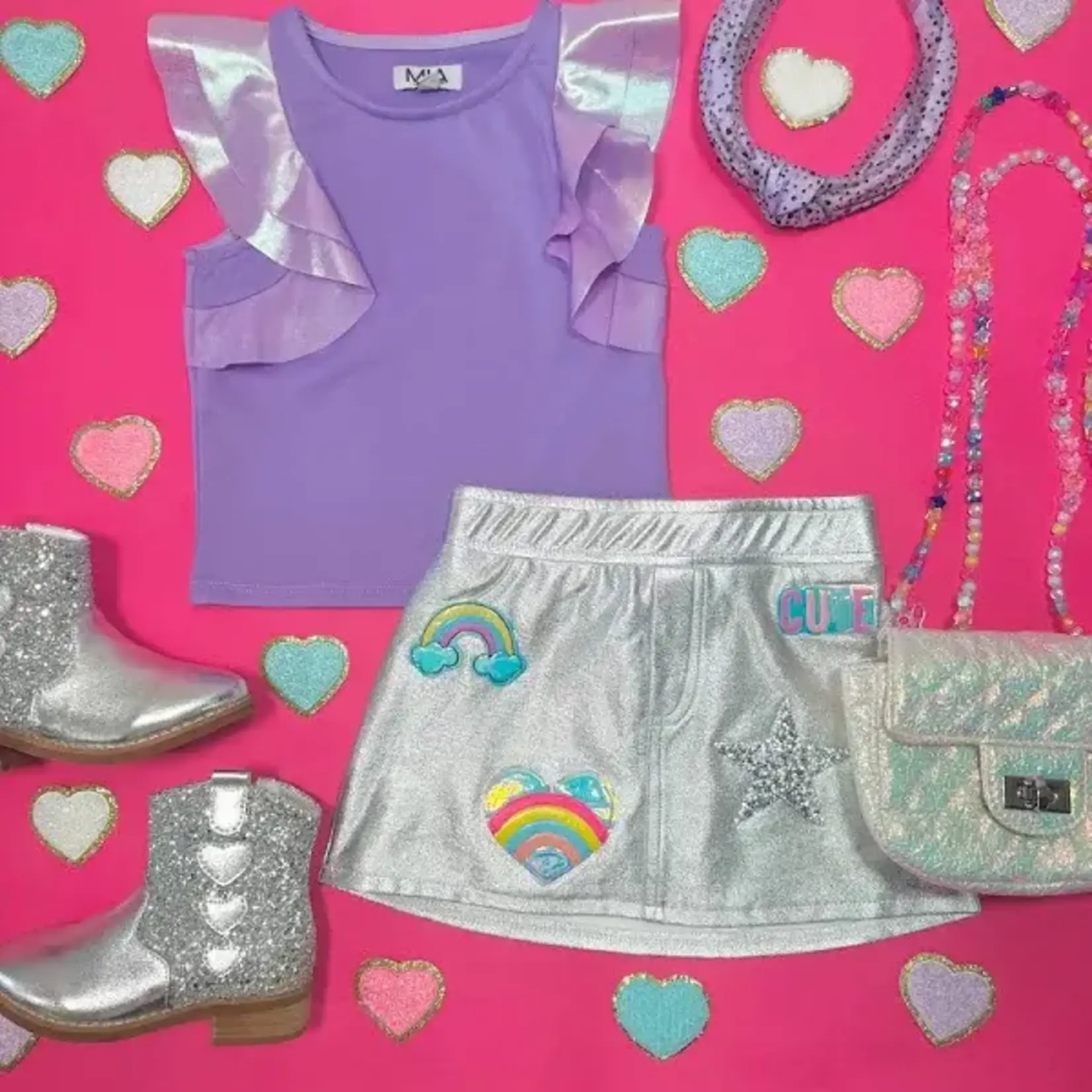 Mia New York Mia New York Silver Icon Skort