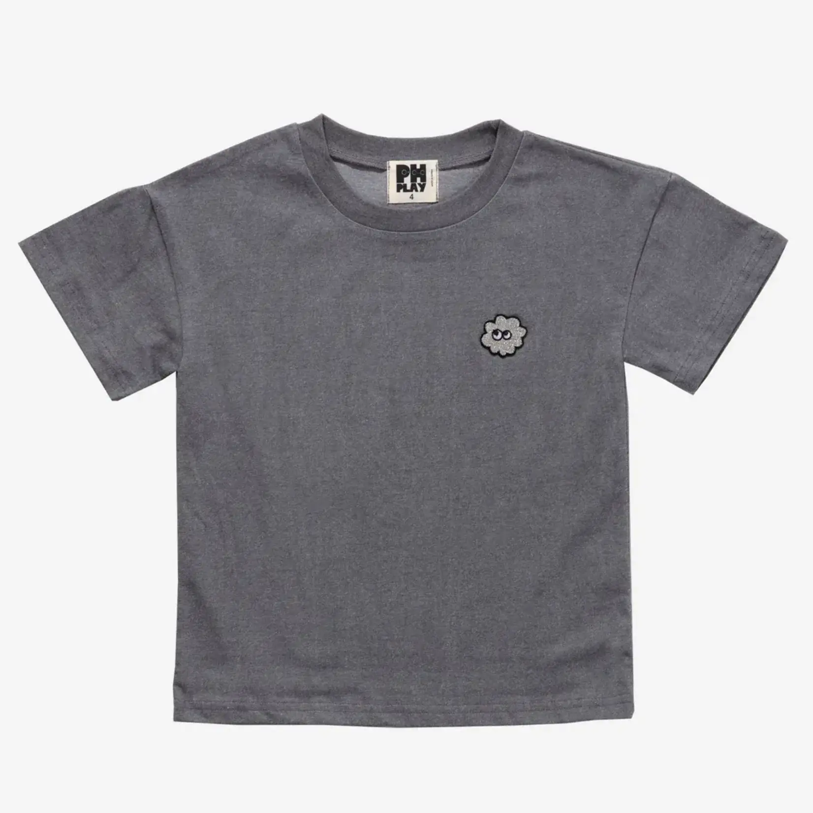 Petite Hailey Petite Hailey Charcoal Monster Sweatshirt And Short Set