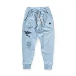 Munster Munster Washed Blue Patch It Pant