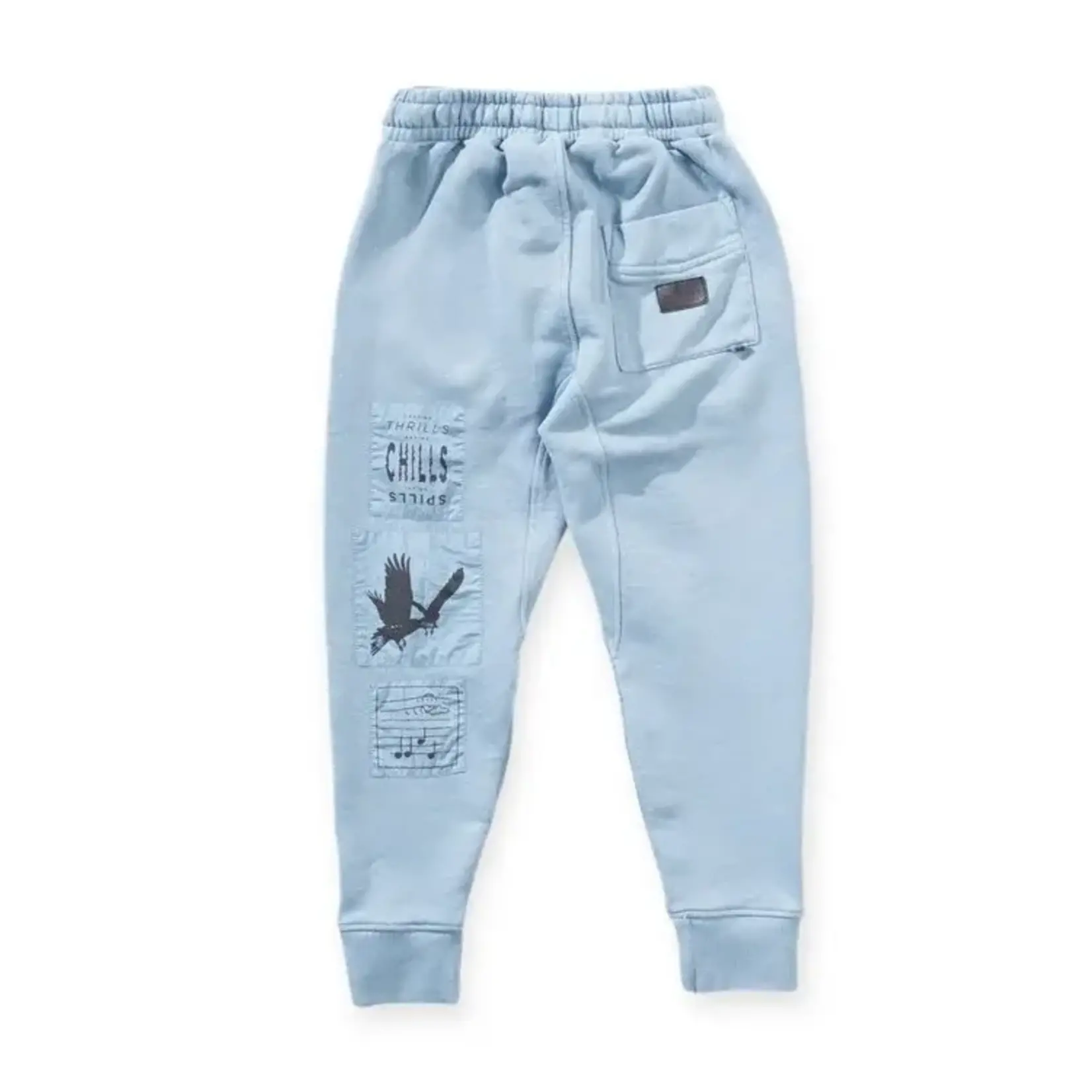 Munster Munster Washed Blue Patch It Pant