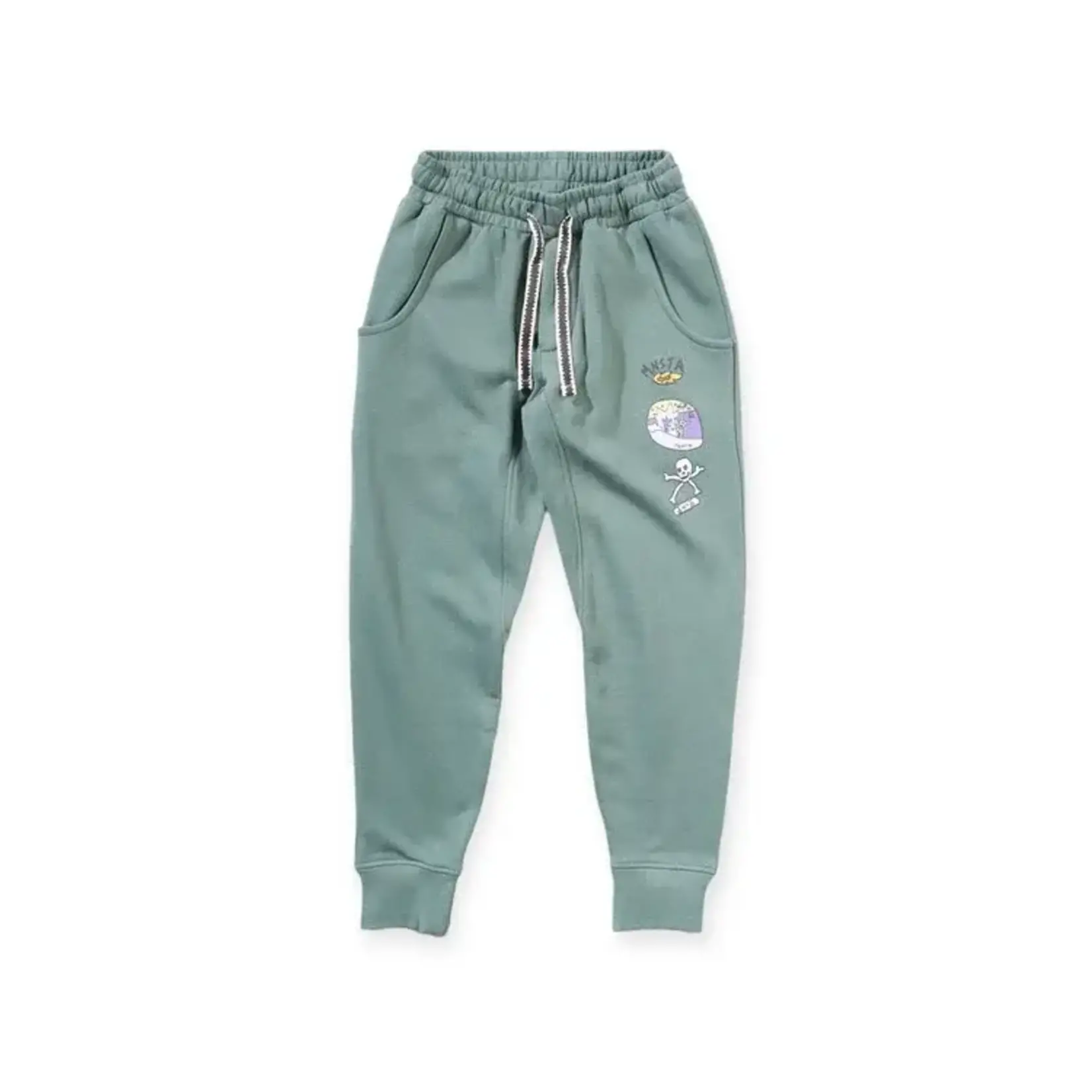 Munster Munster New Green Stickers Pant